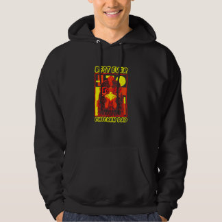 Veste À Capuche Meilleur Papa Poules De Tous Les Temps  Amusement 