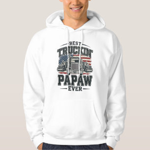 Veste À Capuche Meilleur Papaw de camionnage jamais Vintage vecteu