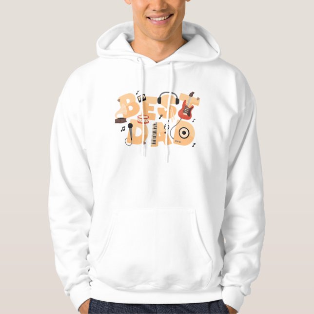 Veste À Capuche meilleur père (Devant)