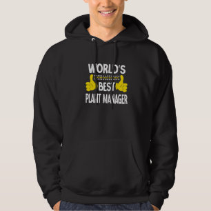 Veste À Capuche Meilleur Plante du monde Gestionnaire de poste Tit