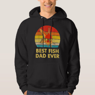 Veste À Capuche Meilleur poisson papa jamais Goldfish pour les gar