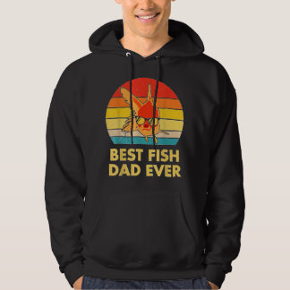 Veste À Capuche Meilleur poisson papa jamais Goldfish pour les gar