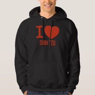 Veste À Capuche Meilleur Shih Tzu Jamais Je T'Aime Shih Tzu