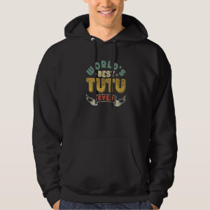 Veste À Capuche Meilleur Tutu du Monde Papy Hawaïen Hommes