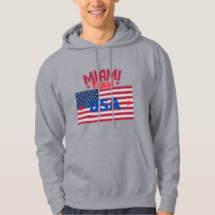Veste À Capuche Meilleur Vendeur Original Miami Team USA True Clas