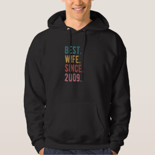 Veste À Capuche Meilleure Femme Depuis 2009 13ème anniversaire de