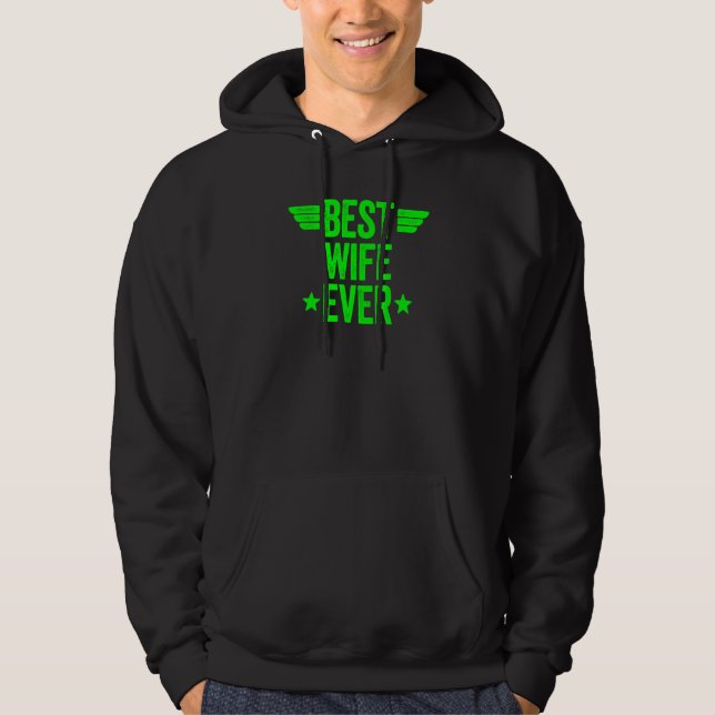 Veste À Capuche Meilleure femme jamais 7 (Devant)