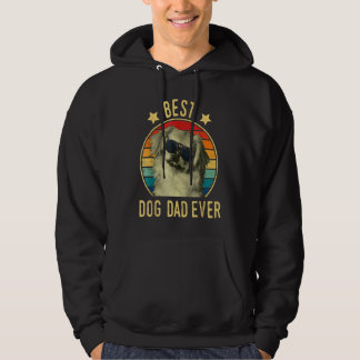 Veste À Capuche Meilleure Fête des pères de chien Pekingese Papa E
