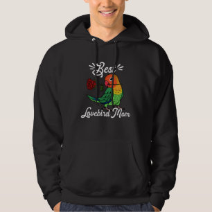 Veste À Capuche Meilleure maman perroquet I Fischers Lovebird