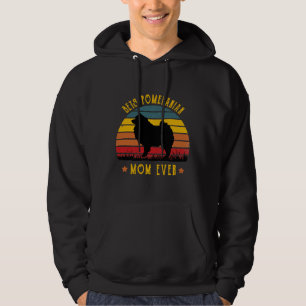 Veste À Capuche Meilleure maman poméranienne jamais drôle maman Gr