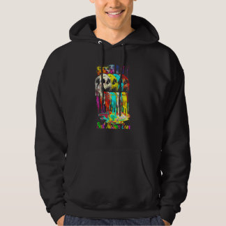 Veste À Capuche Meilleure Mère jamais crâne Tie Dye Hippie Fête de