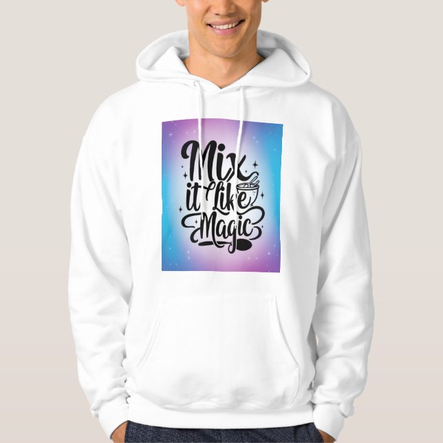 Veste À Capuche Mélangez-le comme par magie (Devant)