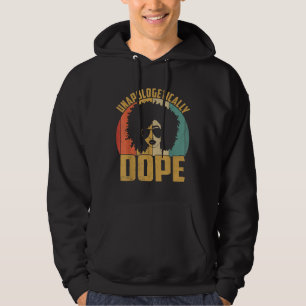 Veste À Capuche Mélanine Black Pride sans excuses