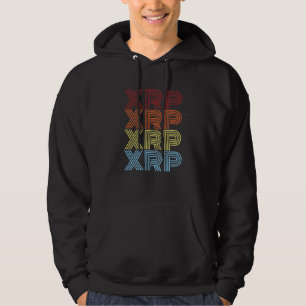 Veste À Capuche Mème XRP Crypto Retro Vintage Cryptomonnaie
