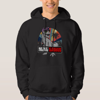 Veste À Capuche Memesaurus Rex Dinosaur Mème Saurus Famille Matchi