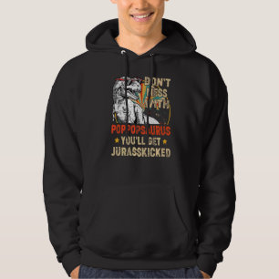 Veste À Capuche Men Retro pop Rex Saurus Father's Day Christm