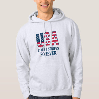 Veste À Capuche Men’s USA Patriotic Hoodie – Perfect Gift for Him