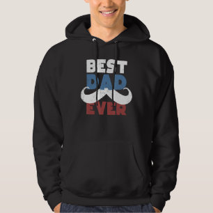 Veste À Capuche Mens Best Dad Ever Family Parents Daddy Fathers Da