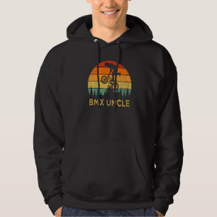 Veste À Capuche Mens Bmx Cycling Vintage Rétro Bmx Uncle Père