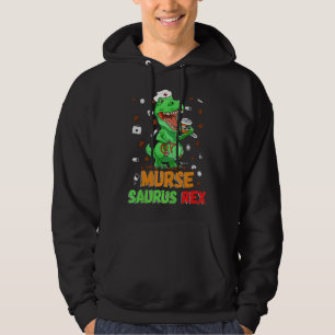 Veste À Capuche Mens Dinosaur Scrub Nurse Life Café Rn Murse Nu