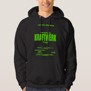 Veste À Capuche Mens Drôle Électronique Kraftwerk Cadeaux De Musiq