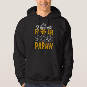 Veste À Capuche Mens Fête des pères Mon Fermier Favori M'Appelle P