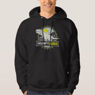Veste À Capuche Mens Grampysaurus Rex Dinosaur Grampy Fête des pèr