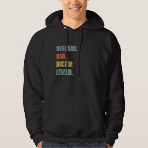 Veste À Capuche Mens Husband Papa Doctor Legend Vintage Father's D