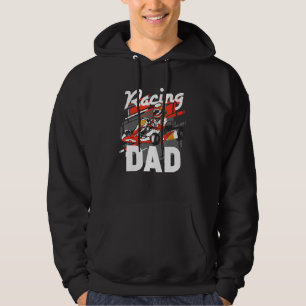 Veste À Capuche Mens Kart Papa Daddy Pit Crew Racing Go Kart Speed