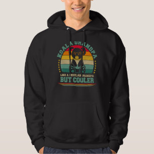 Veste À Capuche Mens Koala Vintage Koala Grandpa Fête des pères