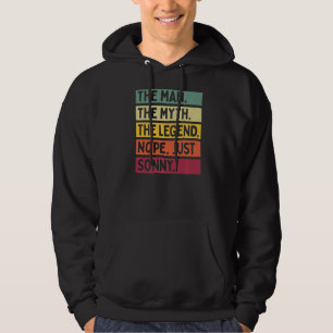 Veste À Capuche Mens L'Homme Le Mythe La Légende Non Juste Sonny