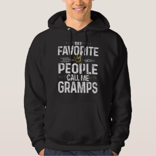 Veste À Capuche Mens Mes Gens Favoris M'Appelent Gramps King Crown