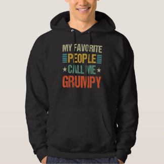 Veste À Capuche Mens Mes Gens Favoris M'Appelent Grumpy Family