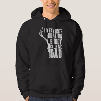 Veste À Capuche Mens Mon Époux De Chasse Favorite M'Appelle Papa D