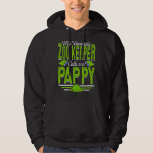 Veste À Capuche Mens My Favori Zoo Keeper M'Appelle Animaux Pappy