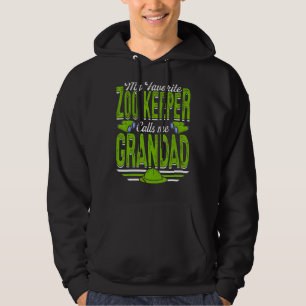 Veste À Capuche Mens My Favori Zoo Keeper M'Appelle Grand Anima