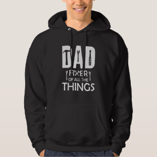 Veste À Capuche Mens Papa Fixer De Toutes Les Choses Outils Papa B