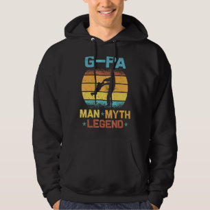 Veste À Capuche Mens Retro G Pa L'Homme Le Mythe La Légende Pour F