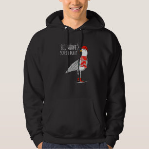 Veste À Capuche Mens Sei Möwe Scheiß Drauf Seagull Mer du Nord