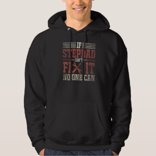 Veste À Capuche Mens Si Stepdad Ne Peut Pas Le Corriger Personne N
