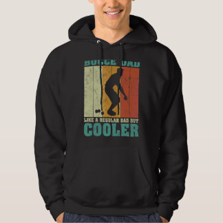 Veste À Capuche Mens Vintage Retro Bocce Papa Comme Un Père Réguli
