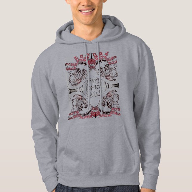 Veste À Capuche mensonges miroir (Devant)