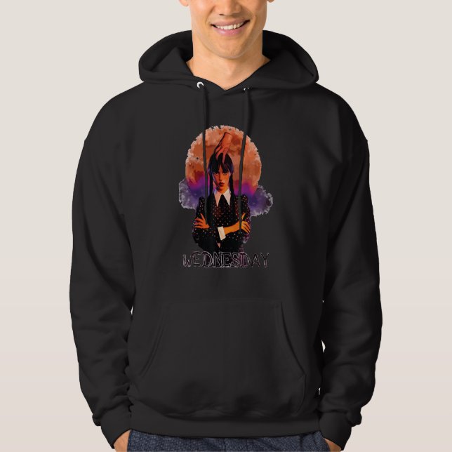 Veste À Capuche Mercredi Série Mercredi et Chose (Devant)