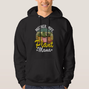 Veste À Capuche Mère Femme Plante Mama Gardener Succulent Plan mam
