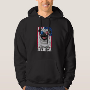 Veste À Capuche Merica Carlin USA Drapeau Patriotique 4 juillet ch