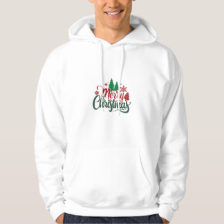 Veste À Capuche Merry Christmas Hoodie – Festive Holiday Tree
