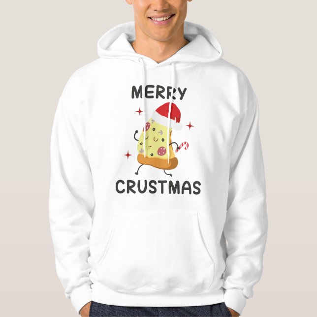 Veste À Capuche Merry Crustmas (Devant)