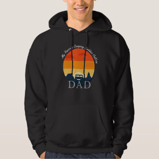 Veste À Capuche Mes camarades de camping favoris appelez-moi papa