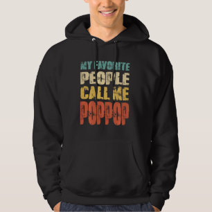 Veste À Capuche Mes gens favoris m'appellent Poppop Funny Papa Pap