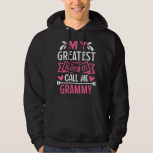 Veste À Capuche Mes plus grandes bénédictions m'appellent grand-mè